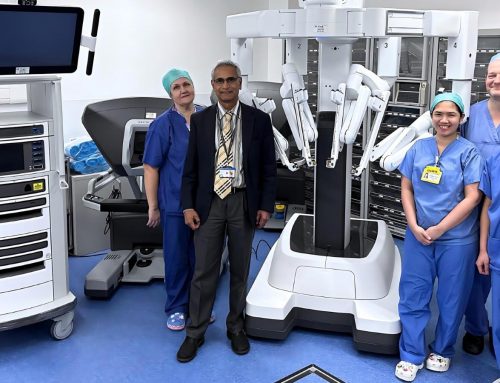 Fourth surgical robot arrives at Royal Surrey