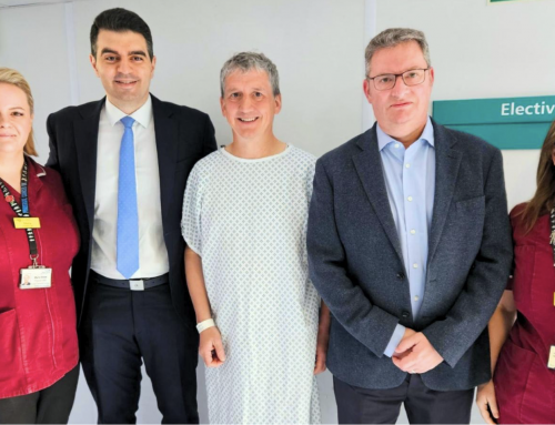 Royal Surrey celebrates 500th day-case robotic prostatectomy milestone